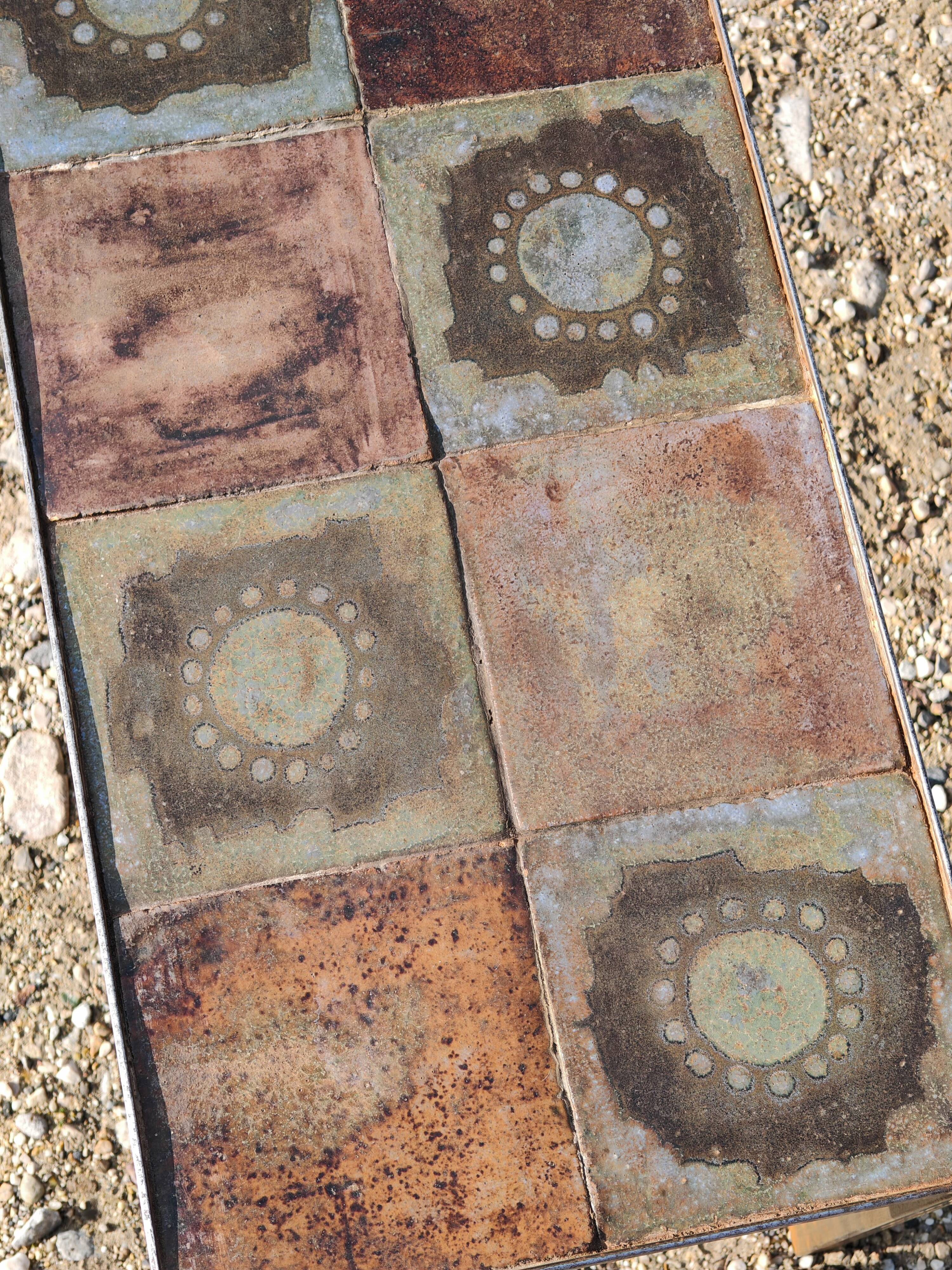 Vintage ceramic coffee table