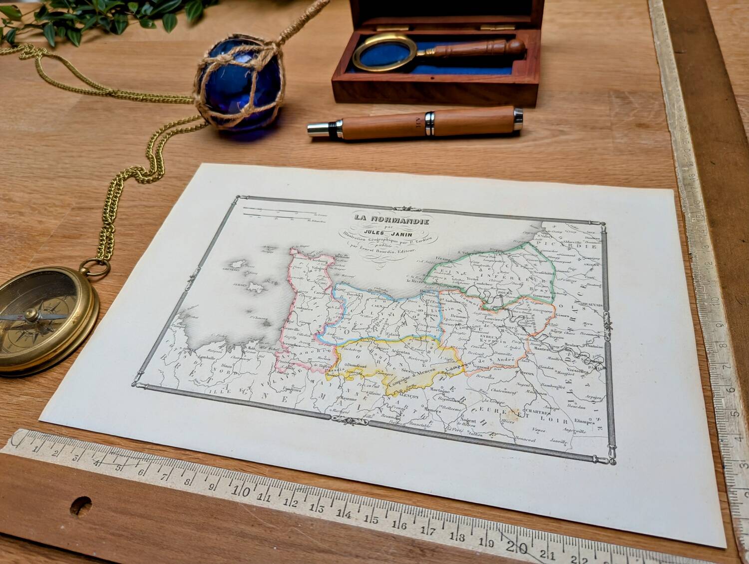 Printed in 1844, La Normandie.