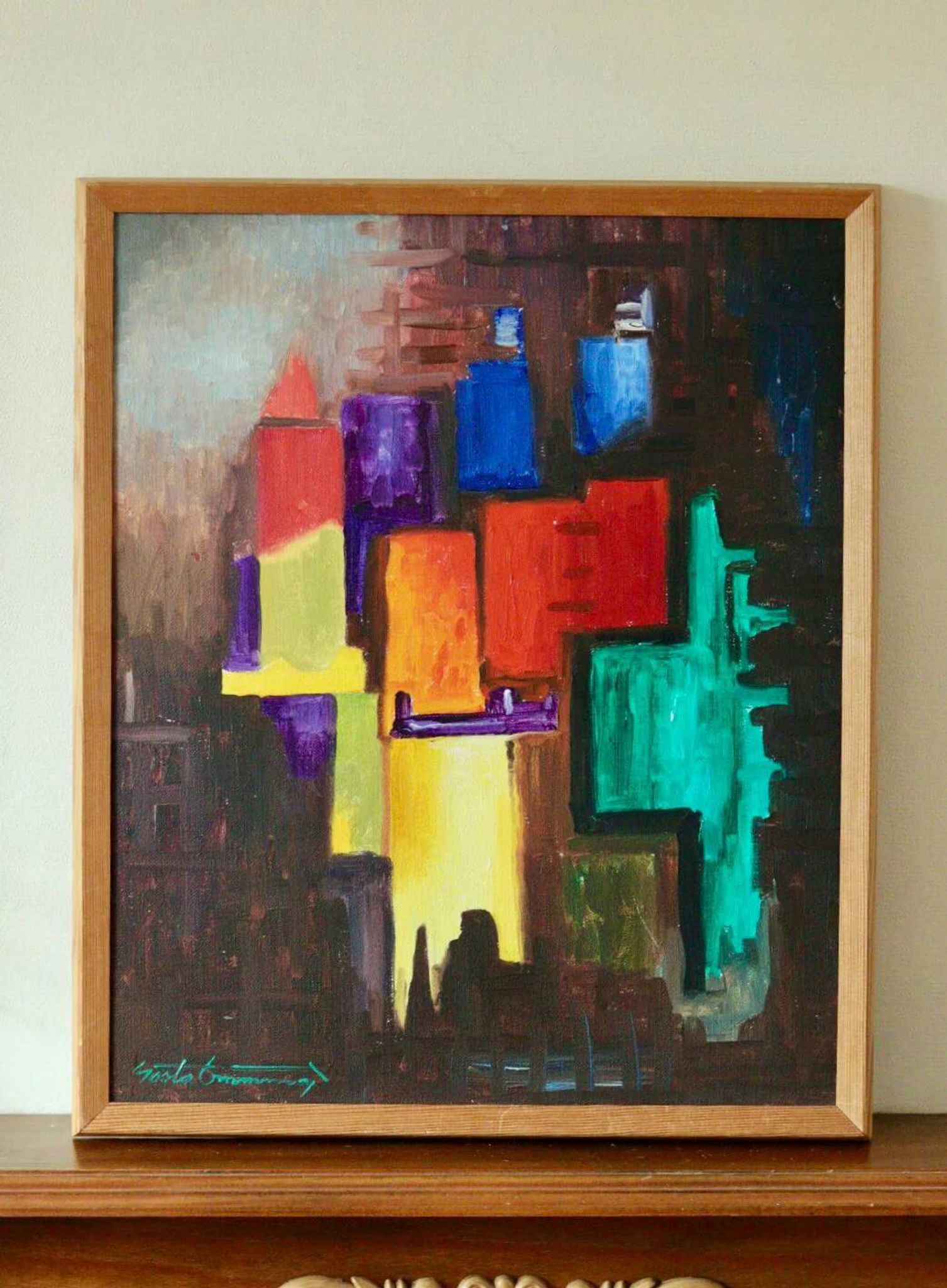 Non-figurative motif – Gösta Emming