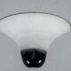 Pair of Large Labeled Barbini Murano Glass Wall Sconces. Italy 1970s