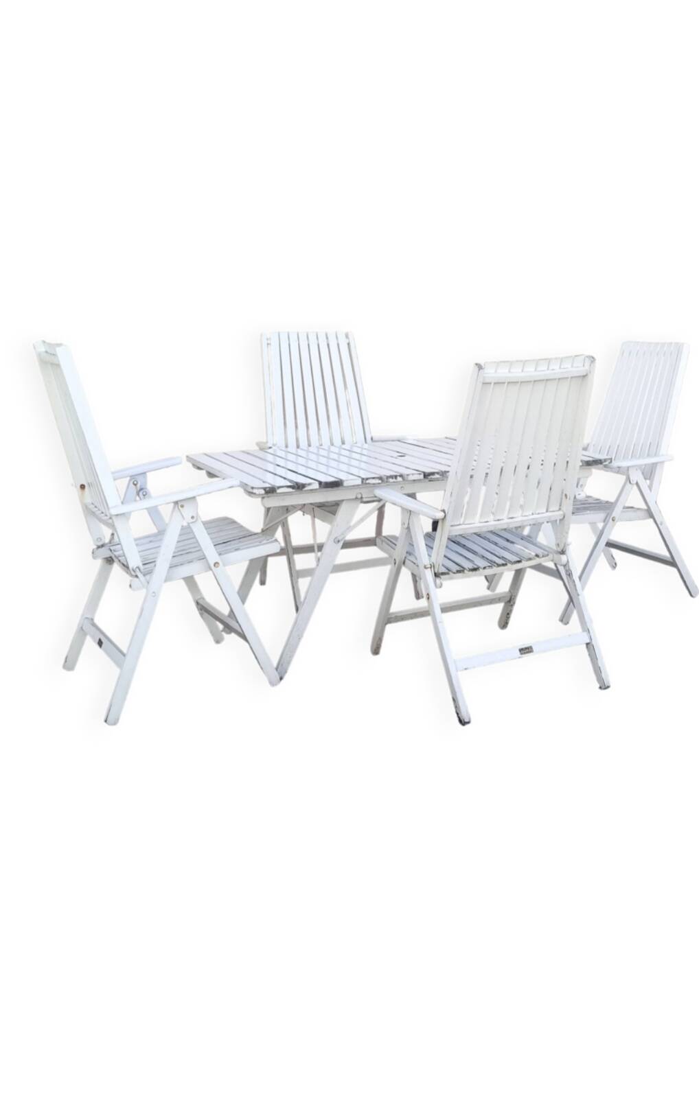 Garden table and chairs