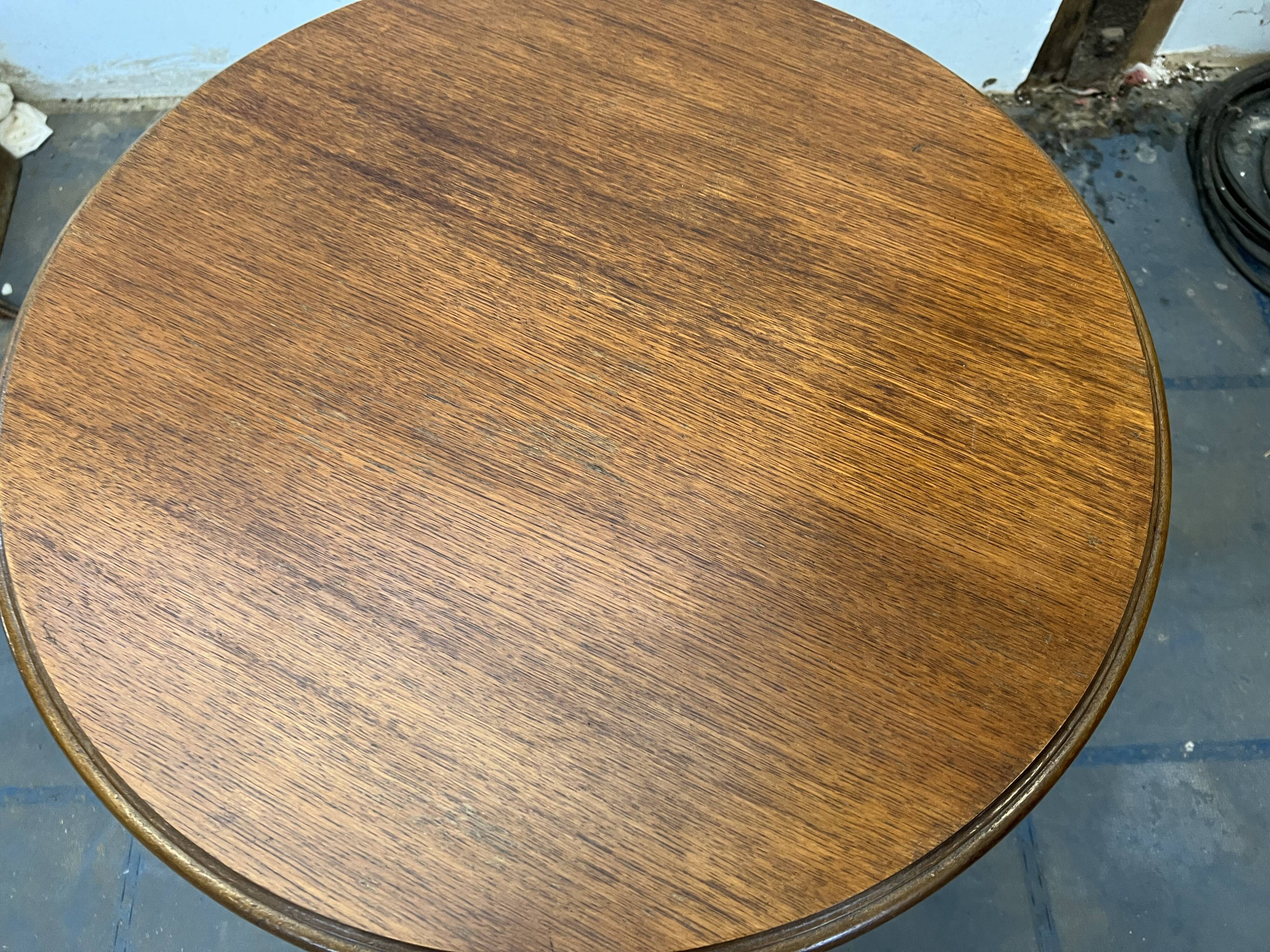Old bistro table