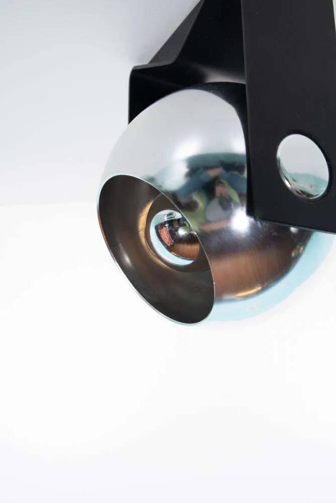 70s Space Age style globe lamp, table lamp, wall lamp or ceiling lamp.