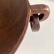 Cutting centerpiece modernist African art in raw wood