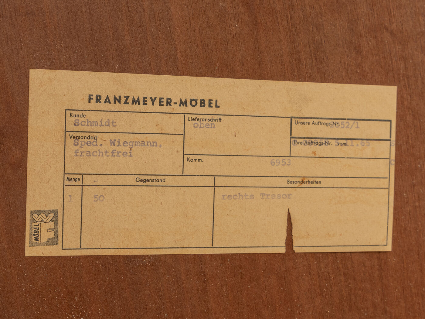 1960s Sideboard, Lothar Wegner