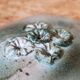 Ceramic flower holder