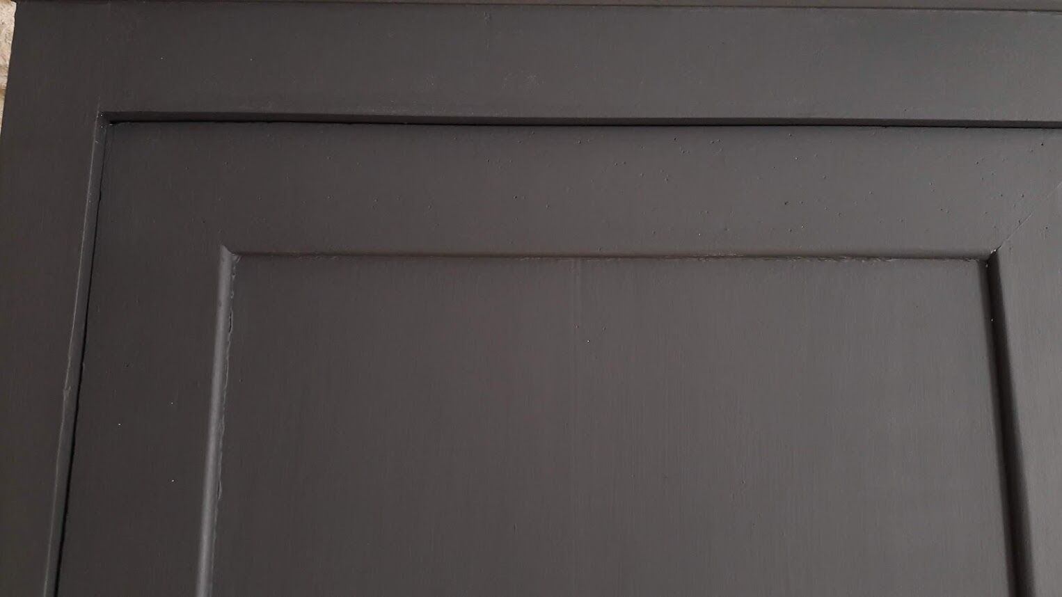 Matte black Paris wardrobe