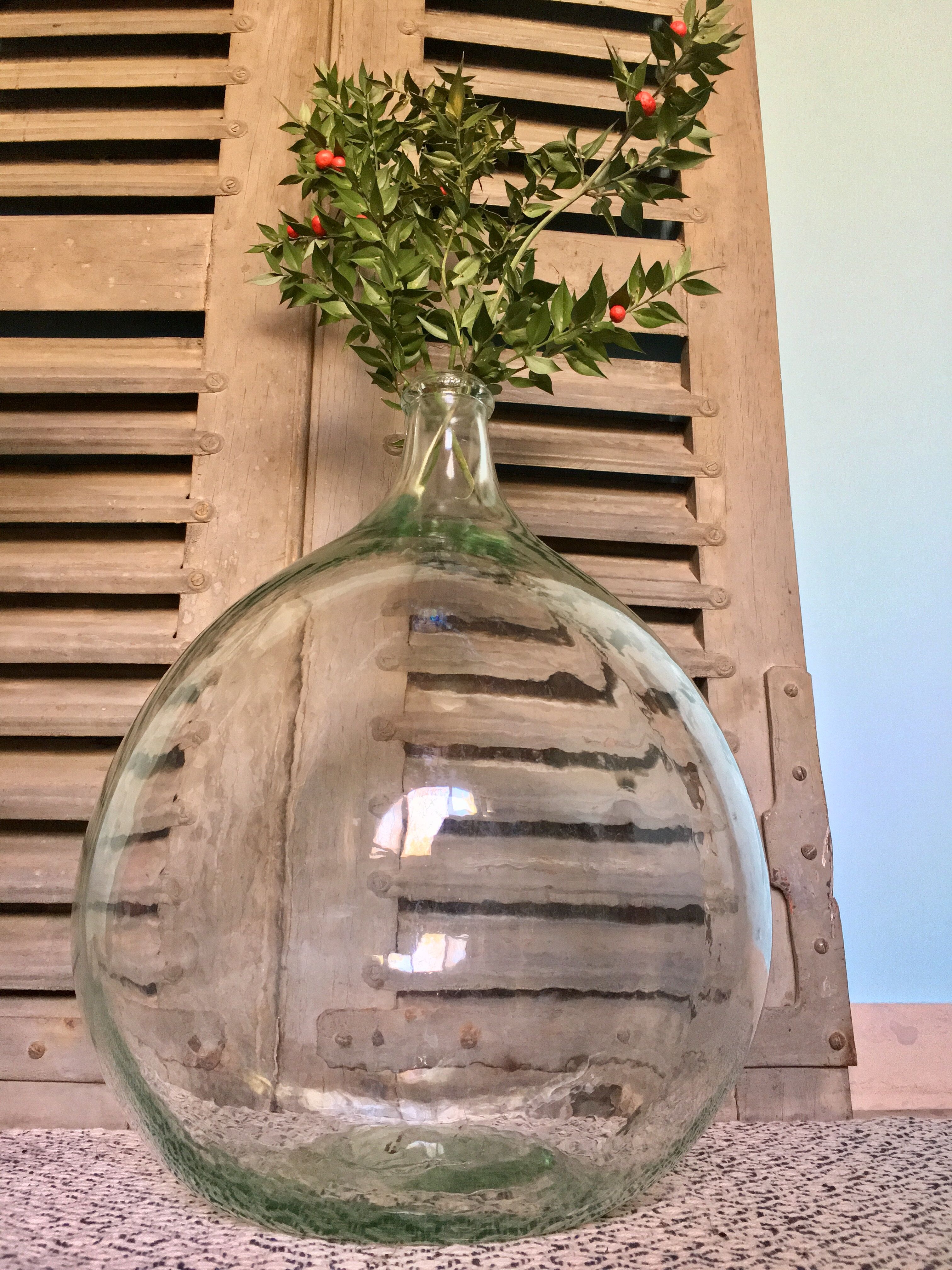 Old 25 litres demijohn