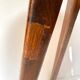 Wooden plant holder stool
