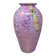1960s Astonishing Giuseppe Locci Polycrome Craquelé Vase in Sardinian Ceramic. Made in Italy