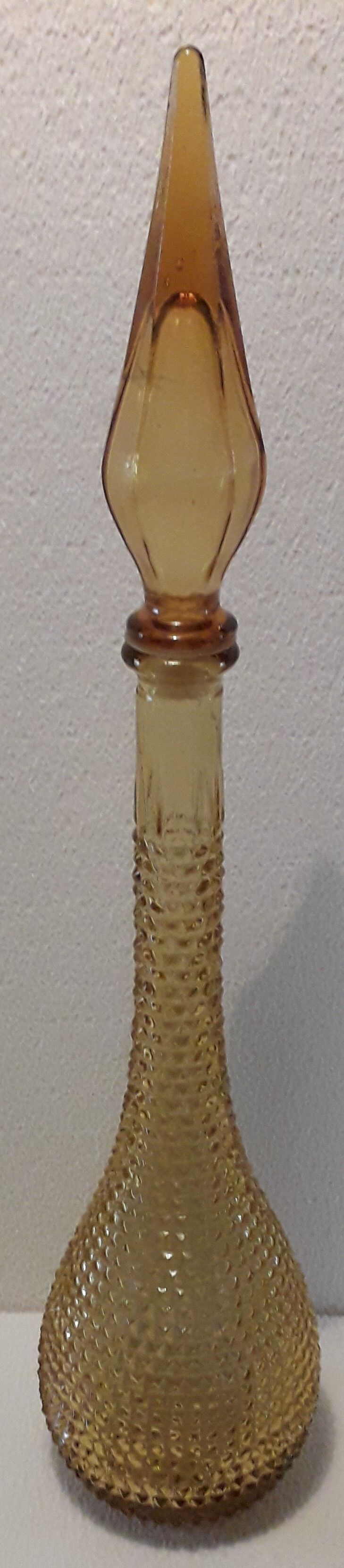 Bouteille italienne ambrée