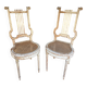 Pair of Lyre chairs
