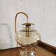 Vintage globe suspension hand lamp