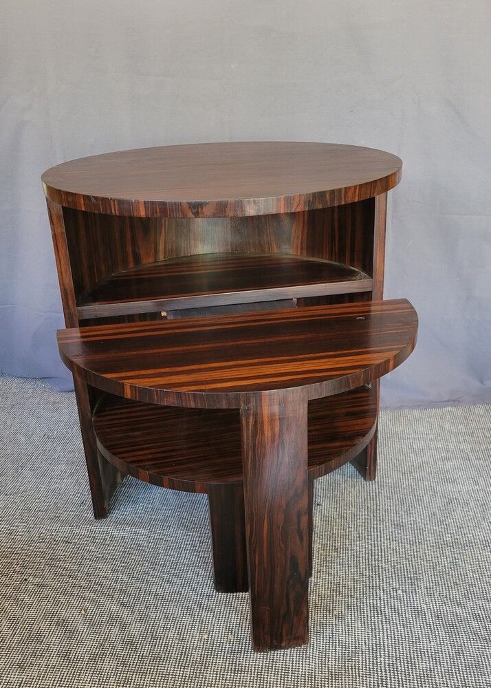 Asymmetrical Art Deco side table