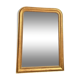 Antique mirror Louis-Philippe gilded with gold leaf 116,5cm/86cm