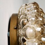 Bubble glass wall light by Helena Tynell for Limburg