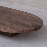 XXL Oval Primitive Low Coffee Table