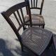 Lot of 4 cannese bistro chairs