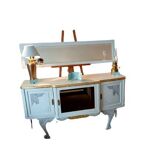 Double body high cabinet + mirror