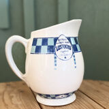 Carafe publicitaire "Lustucru"
