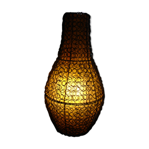Lampe en résine en cage