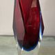 Facet-cut Sommerso vase by Flávio Poli from the 60s-70s.