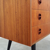 Commode en teck, design danois, années 1970, production: Danemark