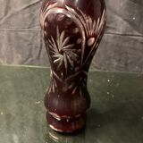 Soliflore colored crystal vase
