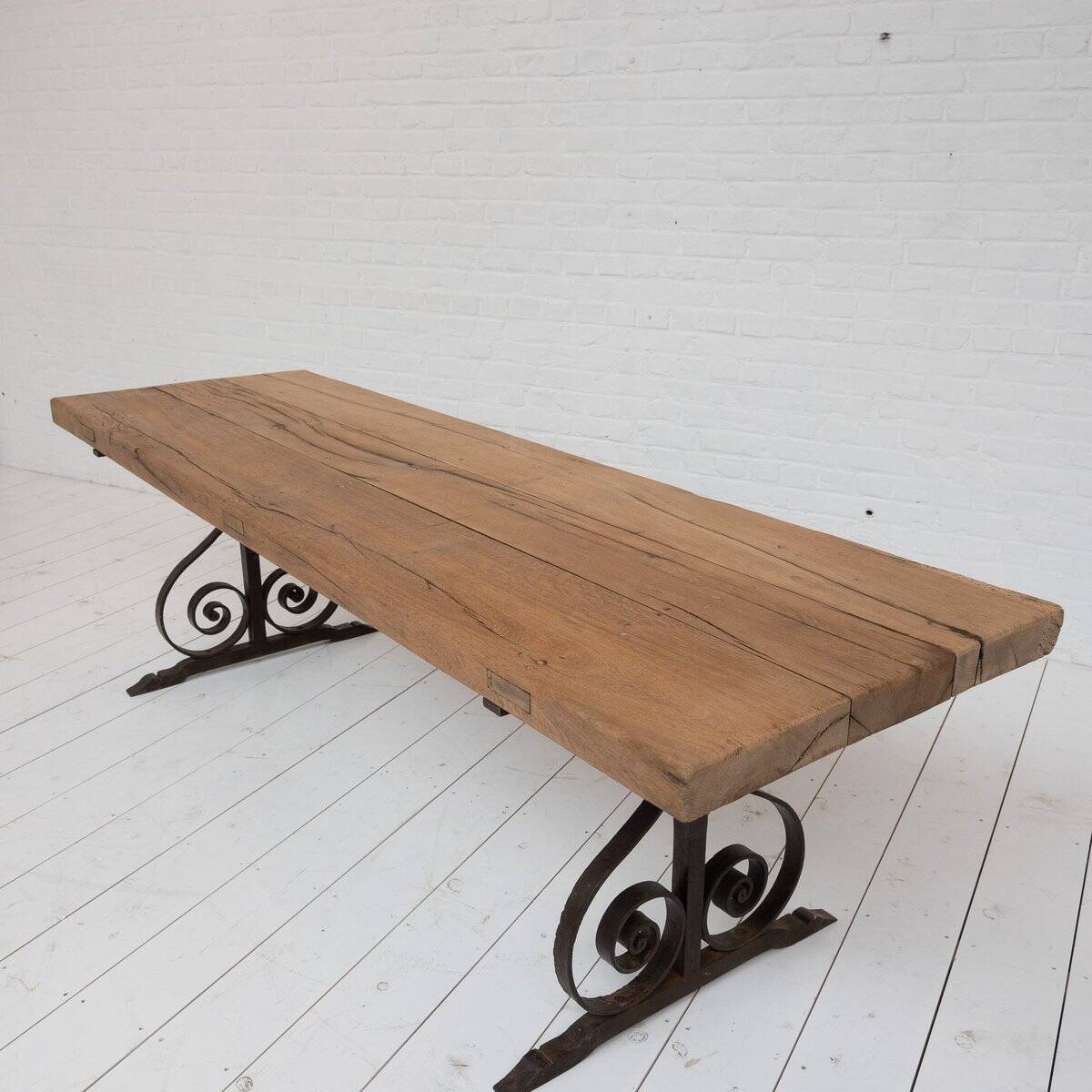 Antique French Oak Table, 1850