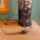 Lampe pagode , abat jour soie