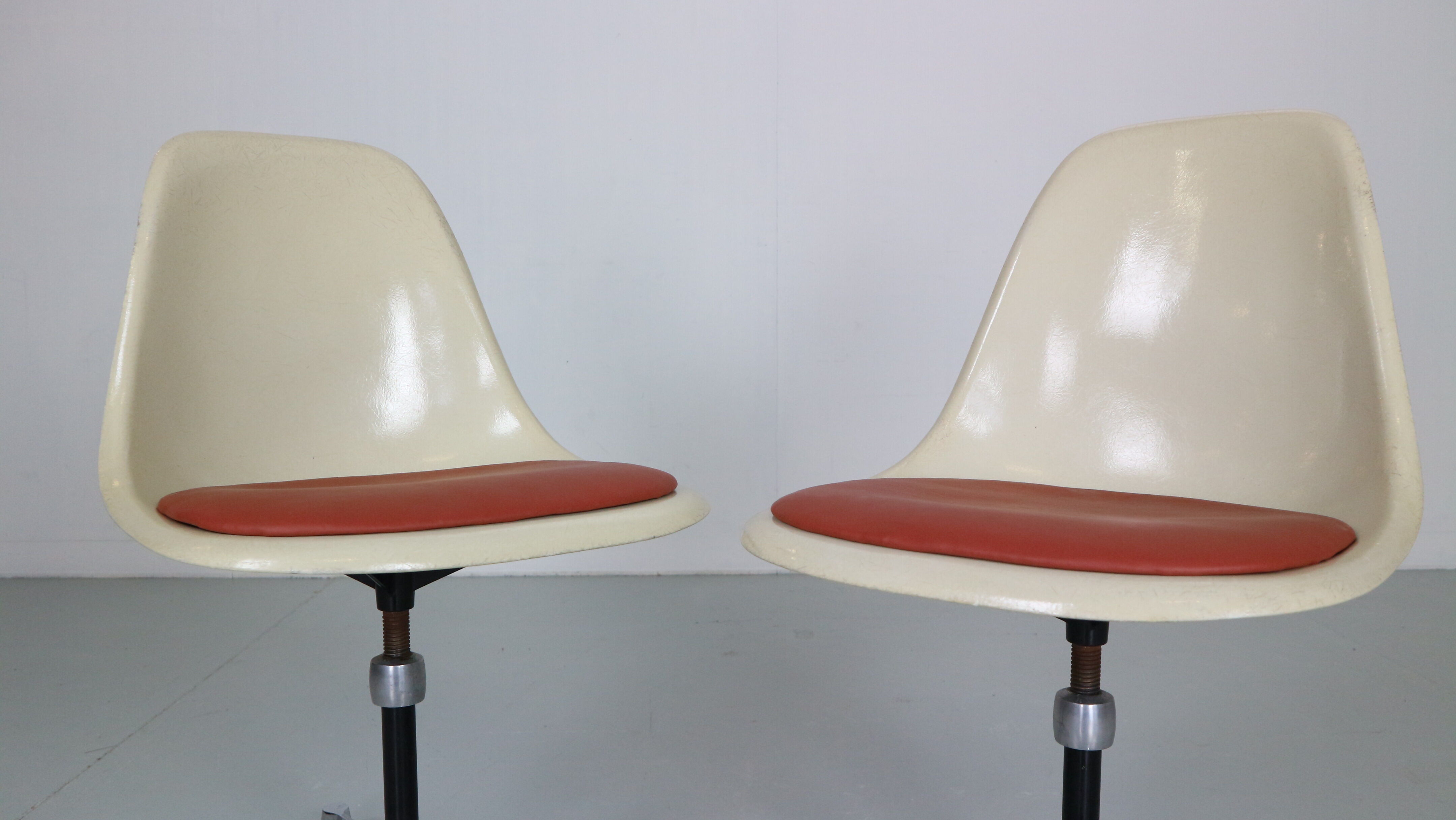 Set de 4 chaises de Charles & Ray Eames pour Herman Miller, 1960
