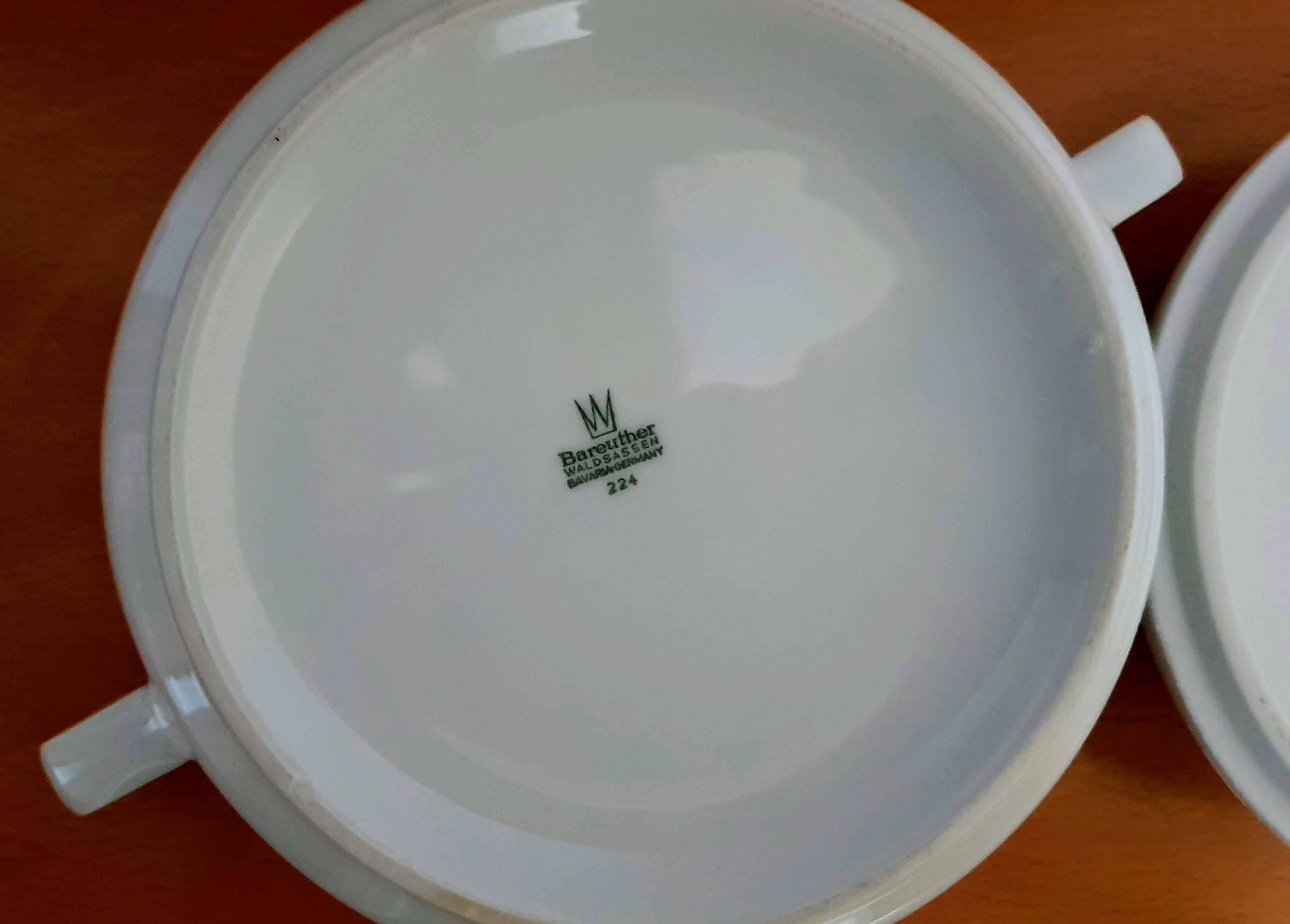 1970s Vintage Space Age Serving Dish Tureen by Bareuther Waldsassen