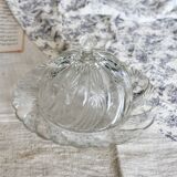 Vintage pressed glass cheese bell