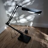 Lampe d'architecte Ledu années 70 / noire