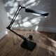 Lampe d'architecte Ledu années 70 / noire