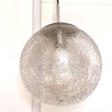 Vintage pendant lamp transparent sphere