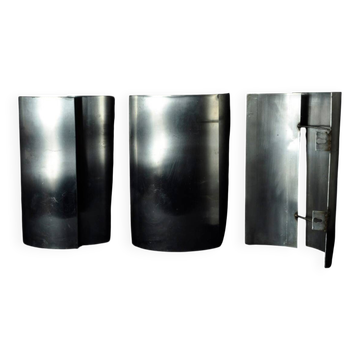Philolaos Toupias : appliques en inox