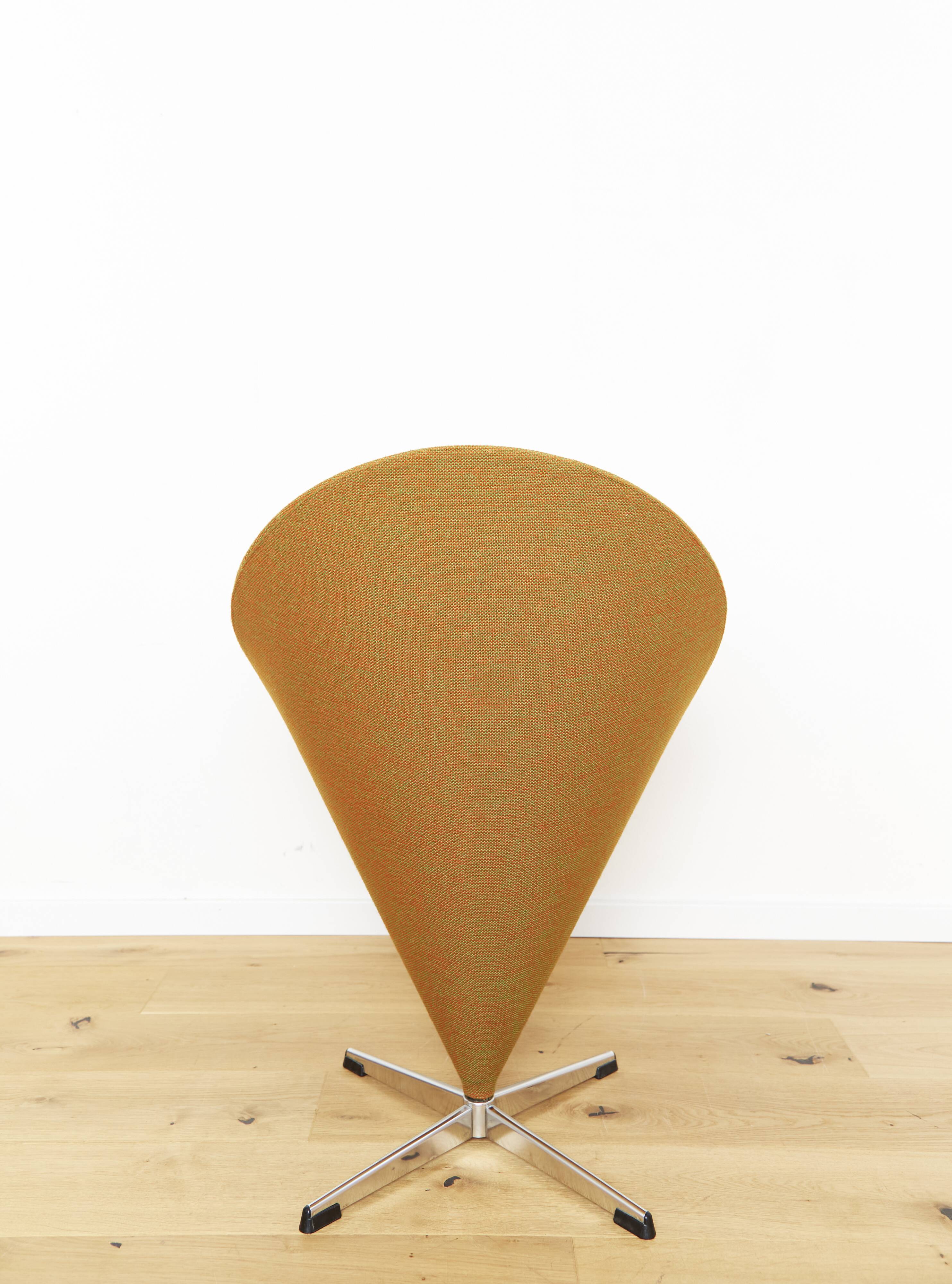 Chaise Cône Vintage par Verner Panton pour Gebrüder Nehl