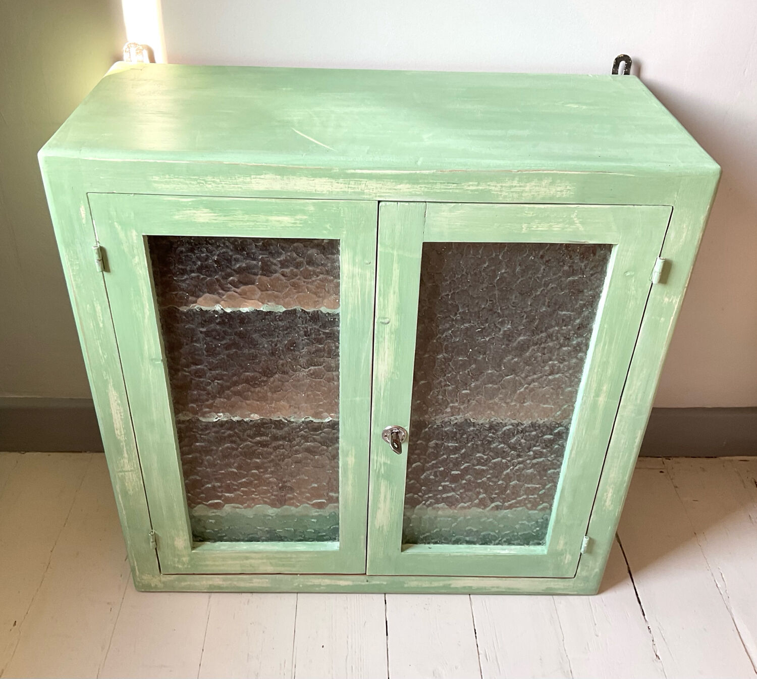 Vintage wall-mounted cabinet