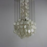 Lustre en pastilles de céramique, années 60