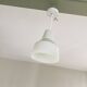 Antique holophane pendant light 1950 industrial decoration LAMP-7460
