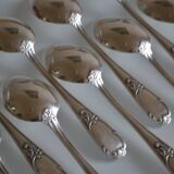 12 silver plated soup spoons Frionnet François