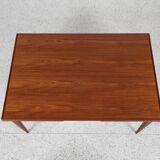 Midcentury wider Danish dining table in teak by Niels Otto Møller 1960s