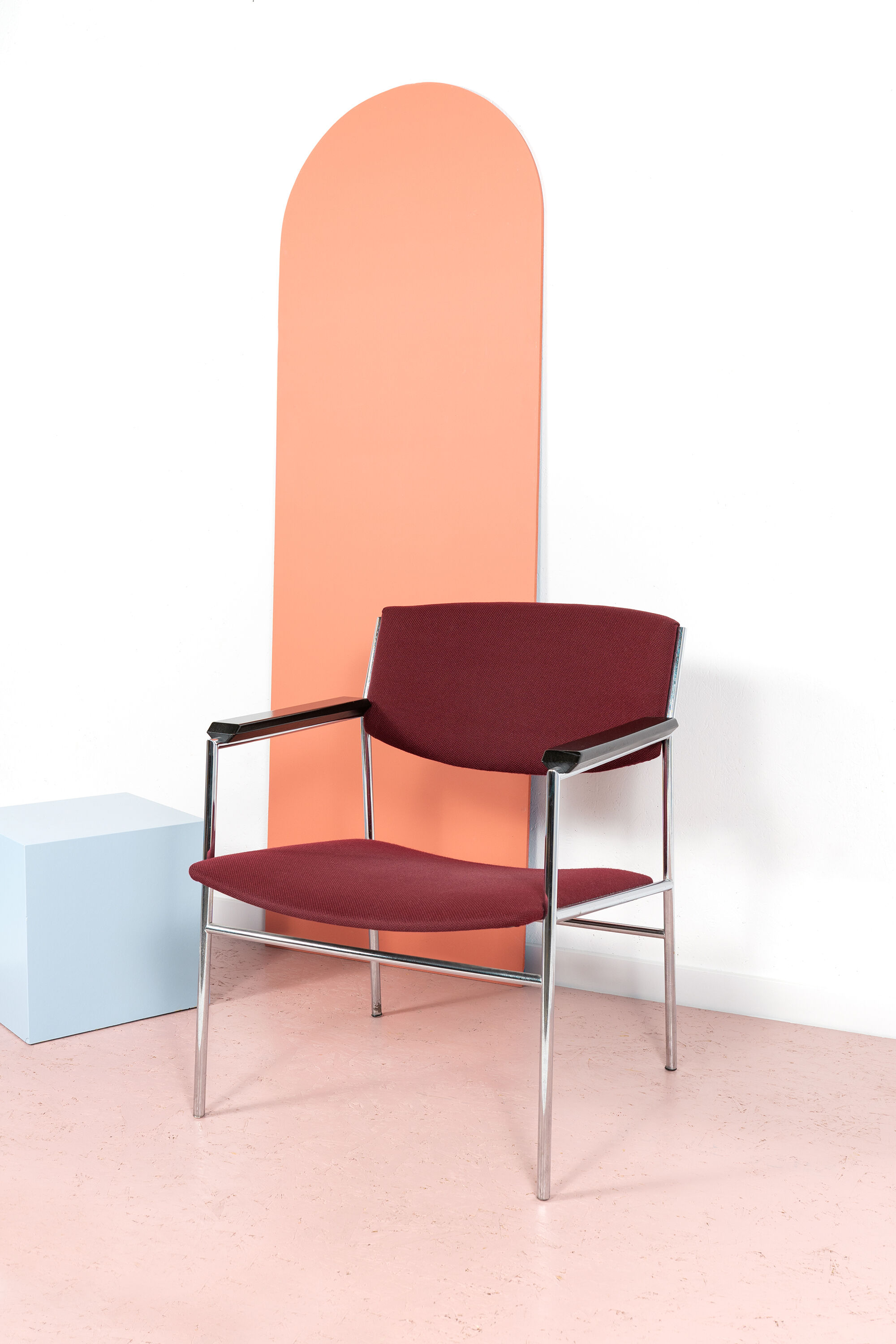 Fauteuil design vintage par Gijs van der Sluis