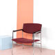Fauteuil design vintage par Gijs van der Sluis