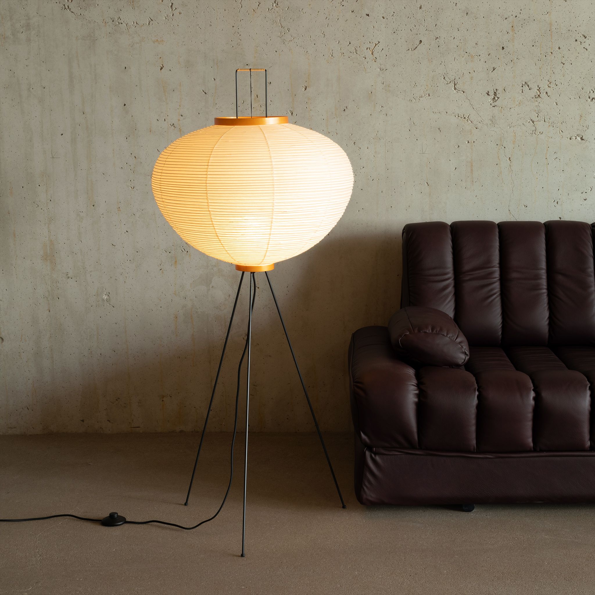 Isamu Noguchi Model 10A Akari Light Sculpture hand crafted by Ozeki, Japan