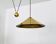 Lampe à pendentif en laiton ajustable Keos avec contrepoids par Florian Schulz