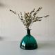 Blown glass vase signed holmegaard 1961