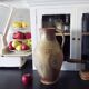 Old sandstone jar