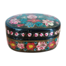 Indian box decorated with flowers